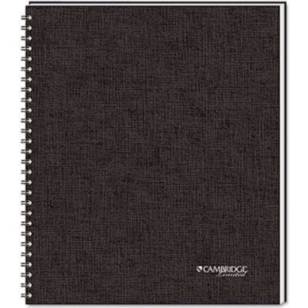 Mead Products Mead® Cambridge Limited® Business Notebook, Ruled, Letter, White, 80 Sheets/Pad 6066